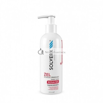 SOLVERX Rosacea Cleansing and Makeup Removal Gel 200ml