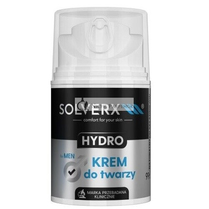 SOLVERX Hydro Face Cream for Men 50ml