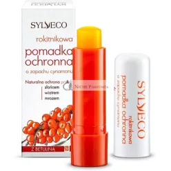   Sylveco Sea-Buckthorn Protective Lip Balm with Cinnamon Aroma 4.6g