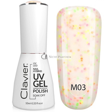 Clavier Luxury Nail Hybrid Uv Gel Hybrid Nail Polish 003 10ml