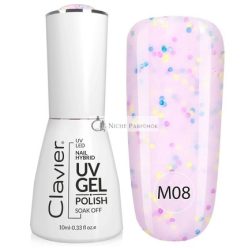   Clavier Luxury Nail Hybrid Uv Gel Hybrid Nail Polish 008 10ml
