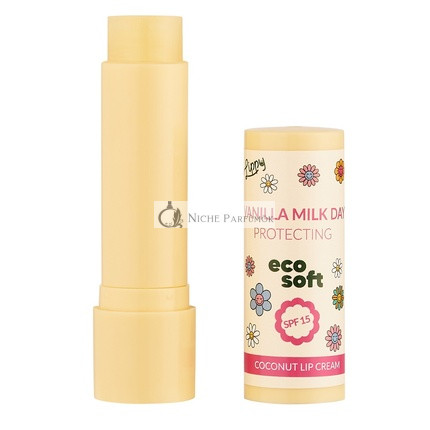 Ecosoft Lippy Day Coconut Lip Cream Vanilla Milk 48g