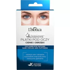   L'Biotica Collagen Under Eye Patches Reduction of Dark Circles Puffiness - 3 Pairs