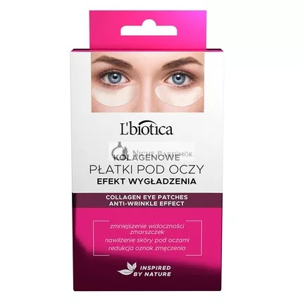 L'Biotica Collagen Under Eye Patches Reduction of Wrinkles - 3 Pairs