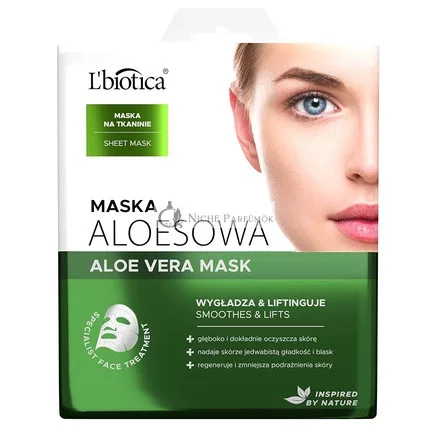 L'BIOTICA HOME SPA Aloe Sheet Face Mask 23ml