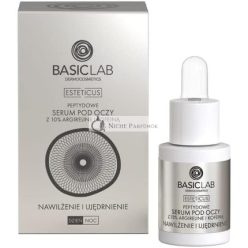   BasicLab Peptide Eye Serum with 10% Argireline Moisturizing and Firming 15ml
