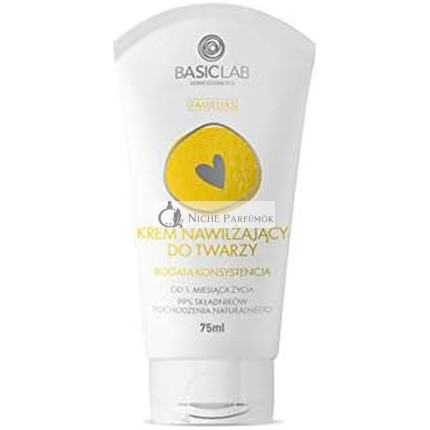 Basiclab Moisturizing Face Cream Rich Texture 75ml