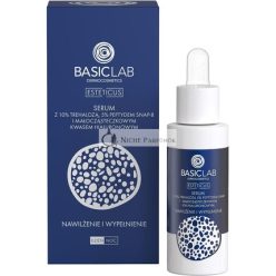   Basiclab Serum with Trehalose 10% and 5% Peptide for Hydration and Wrinkle Reduction 30ml