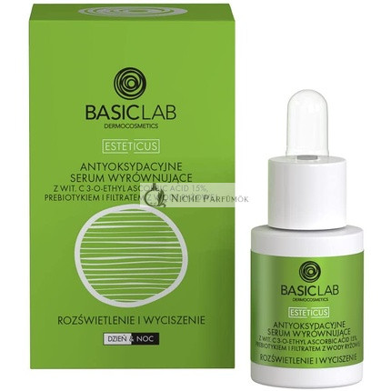 Basiclab Antioxidant Regenerating Serum With 15% Vitamin C 3-O- Ethyl Ascorbic