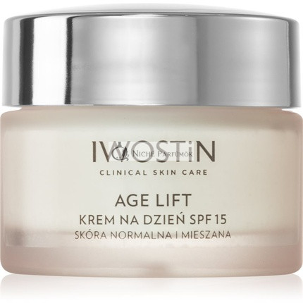 Iwostin Age Lift Day Cream SPF 15 for Normal and Combination Skin 40-50 ml