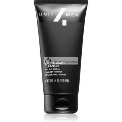 Unit4Men Face & Beard Cleanser 150 ml - Citrus & Musk