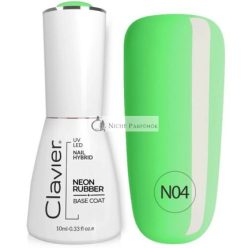   Luxury Neon Rubber Base Colorful Rubber Base N04 Green Rainbow