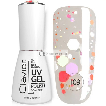 Clavier Luxury Nail Hybrid Uv Gel Hybrid Nail Polish 109 Lemon Shot 10ml