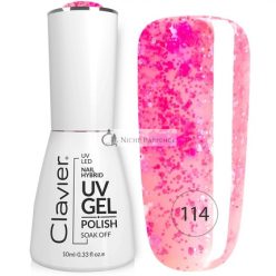   Clavier Luxury Nail Hybrid Uv Gel Hybrid Nail Polish 114 - 10ml