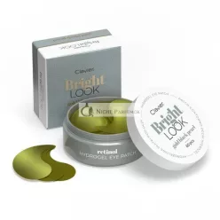   Clavier Bright Look Under Eye Patches Gold Black Pearl - 60 Pieces