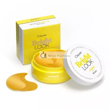 Clavier Bright Look Under Eye Patches With Retinol - 60 Pieces