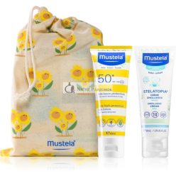   Mustela Sun Zestaw Maluszek w podróży skóra skłonna do atopii Mleczko 40 ml  Krem 40 ml