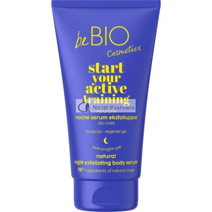 Bebio Cosmetics 98% Natural Night Exfoliating Body Serum 150ml