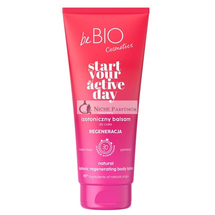 Be Bio Your Active Day Natural Isotonic Regenerating Body Balm 200ml