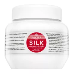   Kallos Silk Hair Mask - Smoothing Mask for Thick and Unruly Hair 275 ml