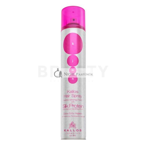 Kallos Silk Protein Hair Spray Extra Strong Hold 500 ml