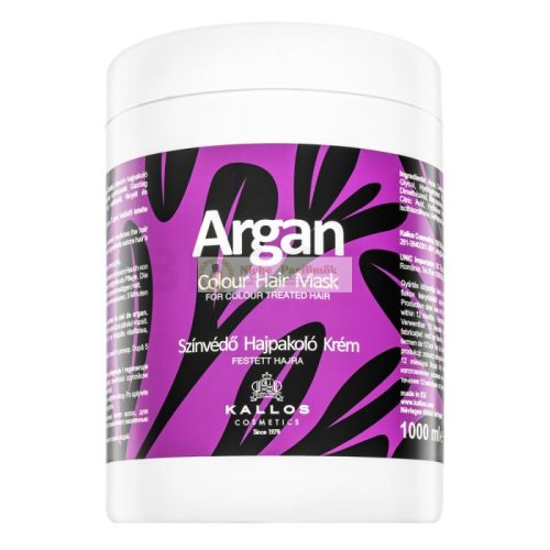 Kallos Argan Colour Hair Mask nourishing mask for colored hair 1000 ml
