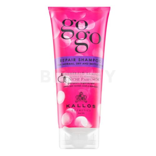 Kallos GoGo Repair Shampoo Nourishing Shampoo for Dry, Dull Hair 200 ml