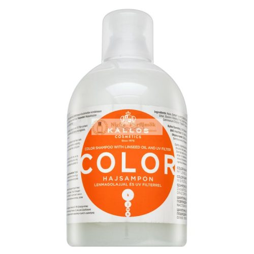 Kallos Color Shampoo Protective Shampoo for Colored Hair 1000 ml