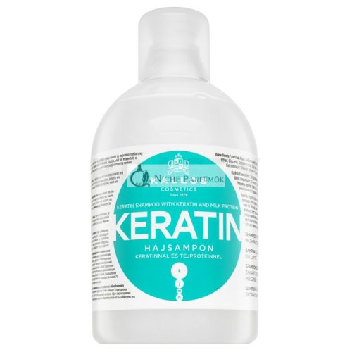 Kallos Keratin Shampoo - Revitalizing Shampoo with Keratin 1000 ml
