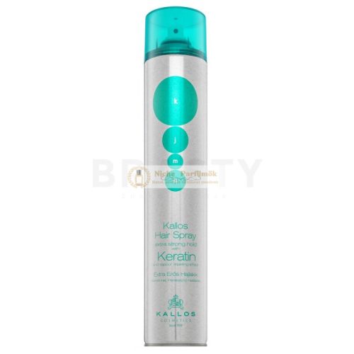 Kallos Keratin Hair Spray Extra Strong Hold hair spray with keratin 750 ml