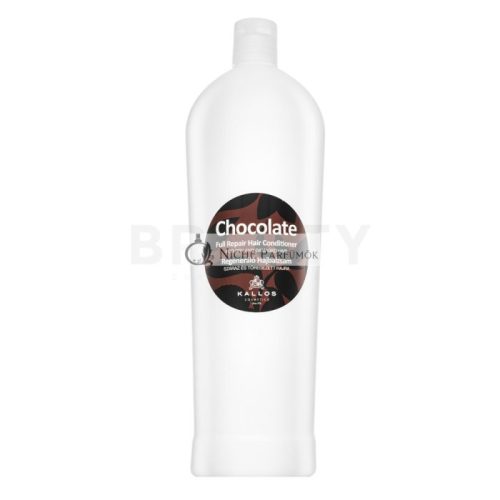 Kallos Chocolate Full Repair Hair Conditioner Strengthening Conditioner for Severely Damaged Hair 1000 ml