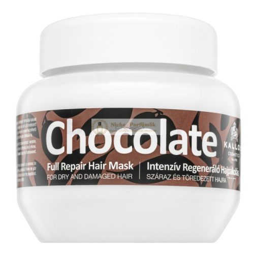 Kallos Chocolate Full Repair Hair Mask - Strengthening mask for severely damaged hair 275 ml
