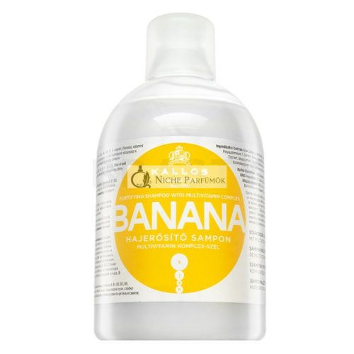 Kallos Banana Fortifying Shampoo Fortifying Shampoo for All Hair Types 1000 ml