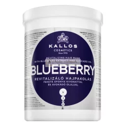   Kallos Blueberry Revitalizing Hair Mask - Revitalizing Mask for Dry and Damaged Hair 1000 ml