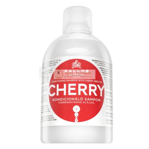 Kallos Cherry Conditioning Shampoo Nourishing Shampoo for All Hair Types 1000 ml