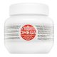 Kallos Omega Rich Repair Hair Mask Strengthening Mask for Fragile Hair 275 ml