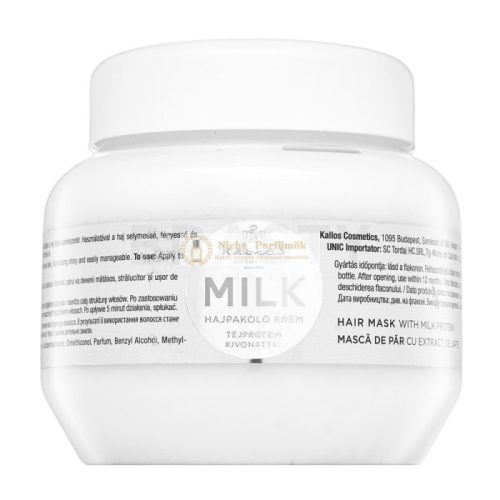 Kallos Milk Hair Mask Strengthening Mask with Hydrating Ingredients 275 ml