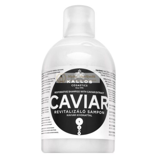 Kallos Caviar Restorative Shampoo for Mature Hair 1000 ml