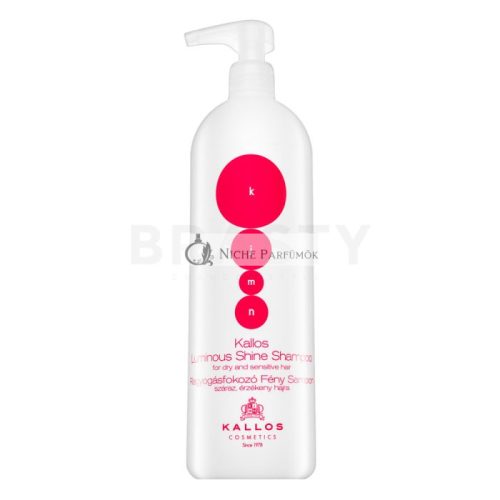 Kallos Luminous Shine Shampoo Strengthening Shampoo for Softness and Shine of Hair 1000 ml