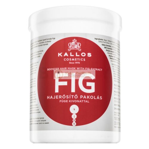 Kallos Fig Booster Hair Mask for All Hair Types 1000 ml