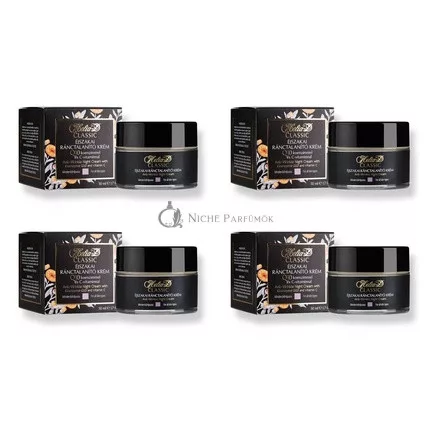 Helia-D Classic Anti-Wrinkle Night Cream with Coenzyme Q10 for All Skin Types 50ml - Pack of 4