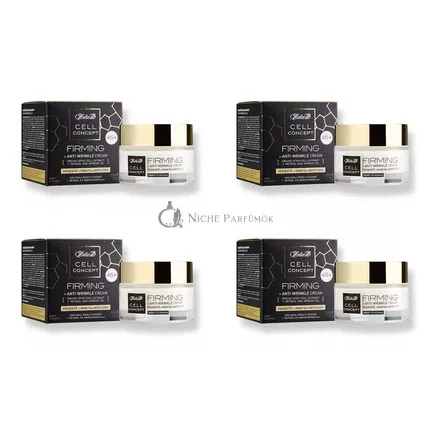 Helia-D Cell Concept Firming and Anti-Wrinkle Night Face Cream 45+ 50ml - Pack of 4