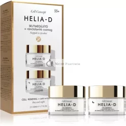   Helia-D Cell Concept Cell Renewal Anti-Wrinkle 55 Set - Day and Night Anti-Wrinkle Cream 250ml