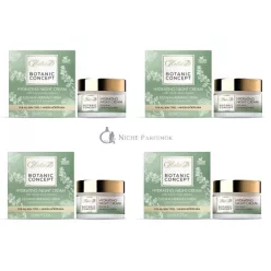   Helia D Botanic Concept Moisturizing Night Cream with Tokaji Wine Extract 50ml - Pack of 4