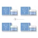 Helia D Hydramax Vegan Deep Moisturizing Face Cream Gel for Normal Skin 50ml - Pack of 4