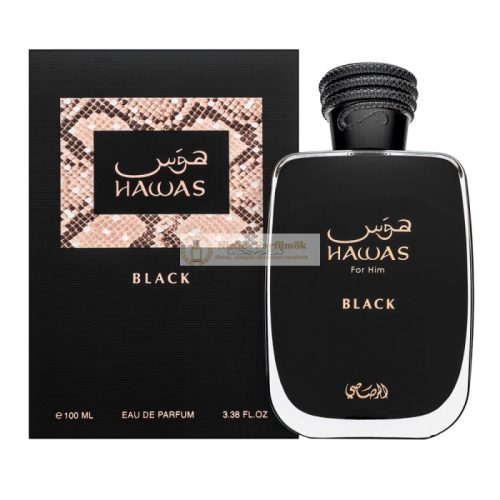 Rasasi Hawas Black Eau de Parfum for Men 100 ml