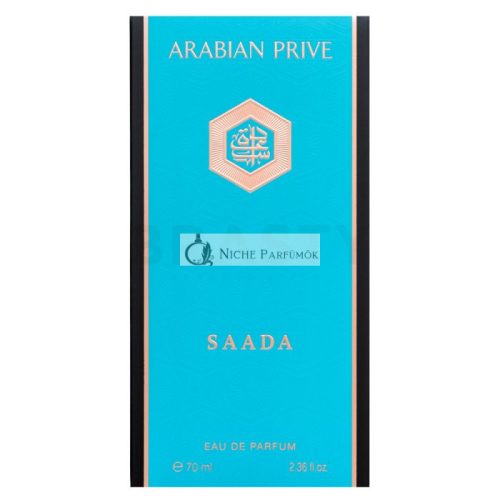Rasasi Arabian Prive Saada Perfumed Water Unisex 70 ml