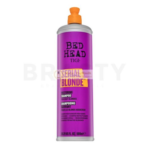 Tigi Bed Head Serial Blonde Restoring Shampoo Strengthening Shampoo for Blonde Hair 600 ml