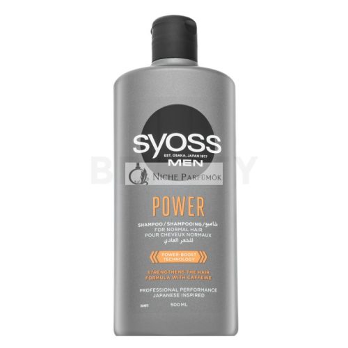 Syoss Men Power Shampoo Strengthening Shampoo for Men 500 ml