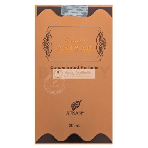 Afnan Sandal Abiyad Perfumed Oil Unisex 20 ml
